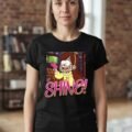 Playera Máscara De Látex Shine! Mujer