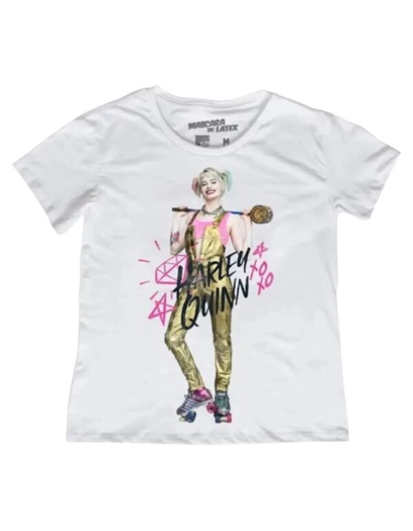 Playera Máscara De Látex Skates And Diamonds Mujer