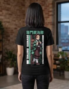 Arged Trendy (896 x 1152 px) – 2026-07-16T192725.796 Playera Máscara De Látex Demon Slayer Tanjiro Kamado Mujer