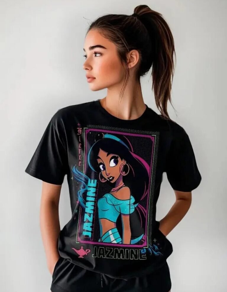 Playera Máscara De Látex Jazmine Mujer