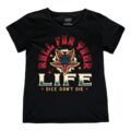 Playera Máscara De Látex Roll For Your Life Down Mujer