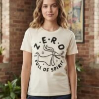 Playera Máscara De Látex Zero Mujer