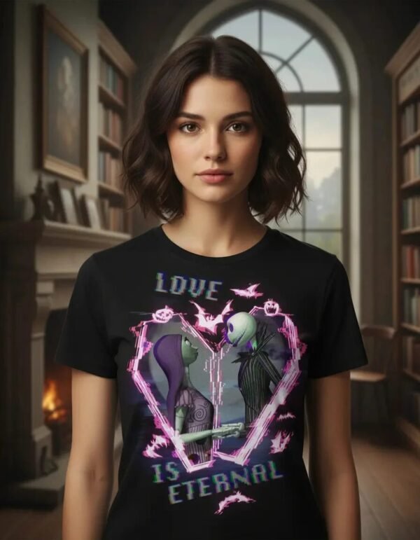 Playera Máscara De Látex Love Is Eternal Mujer Playera Máscara De Látex Love Is Eternal Mujer