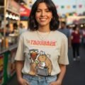Playera Máscara De Látex El Taquibara Mujer