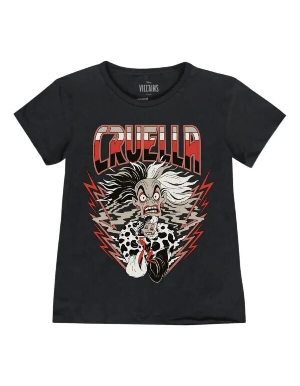 Playera Máscara De Látex Cruella De Vil Mujer
