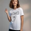 Playera Máscara De Látex Greatness Awaits Mujer