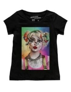 Playera Máscara De Látex Birds Of Prey Poster Mujer