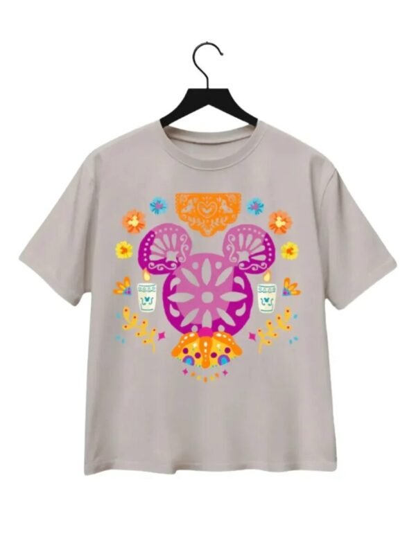 Playera Máscara De Látex Disney Mickey Ofrenda Mujer