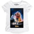 Playera Máscara De Látex Back To The Future Poster Mujer
