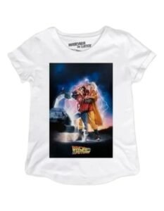 Playera Máscara De Látex Back To The Future Poster Mujer