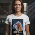 Playera Máscara De Látex Back To The Future Poster Mujer