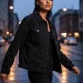 Denim Jacket Máscara De Látex Furia Mujer