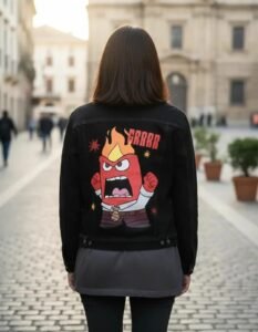 Denim Jacket Máscara De Látex Furia Mujer