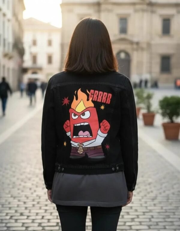 Denim Jacket Máscara De Látex Furia Mujer
