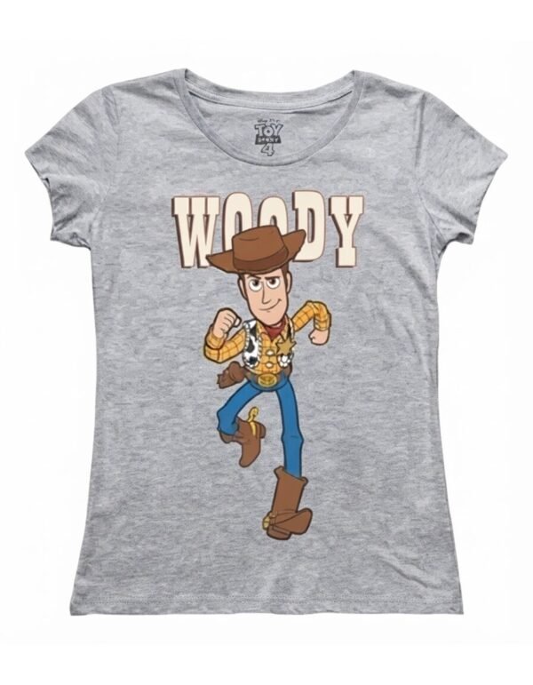 Playera Máscara De Látex Comisario Woody Mujer Playera Máscara De Látex Comisario Woody Mujer