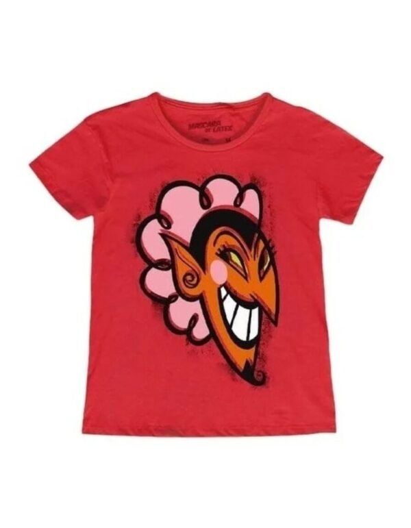Playera Máscara De Látex Él Mujer