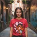 Playera Máscara De Látex Él Mujer