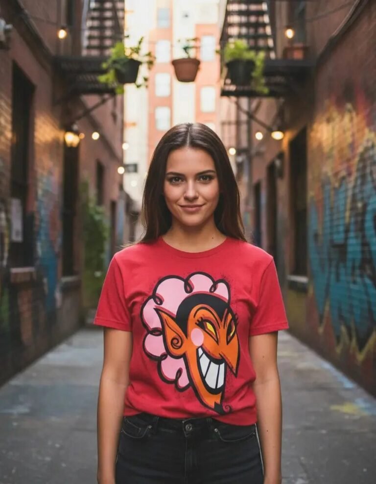 Playera Máscara De Látex Él Mujer