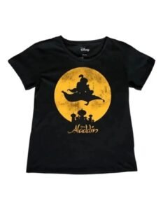 Playera Máscara De Látex Aladdin Mujer