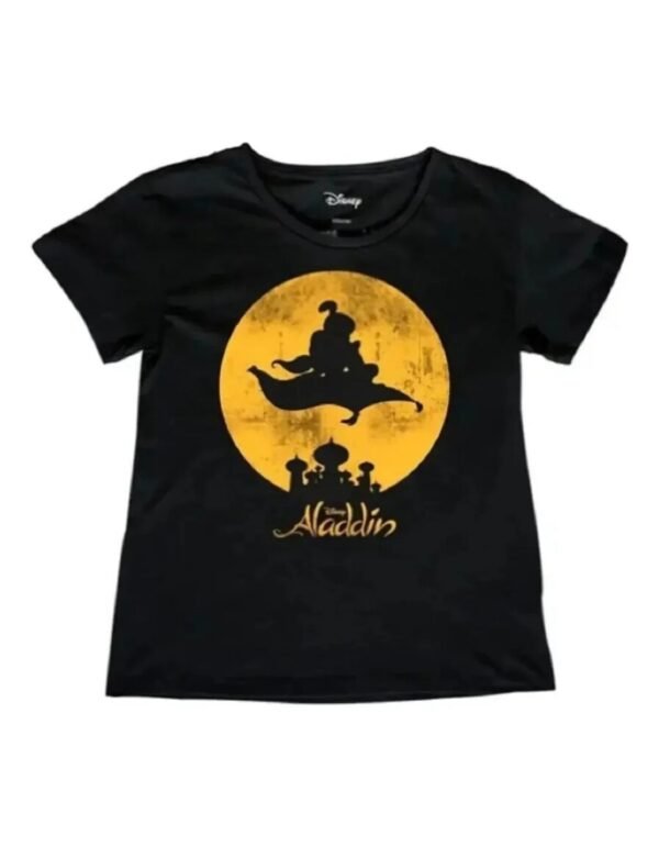 Playera Máscara De Látex Aladdin Mujer