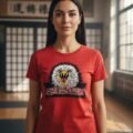 Playera Máscara De Látex Snake Predator Mujer