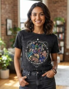 Playera Máscara De Látex Eternals Forever Mujer