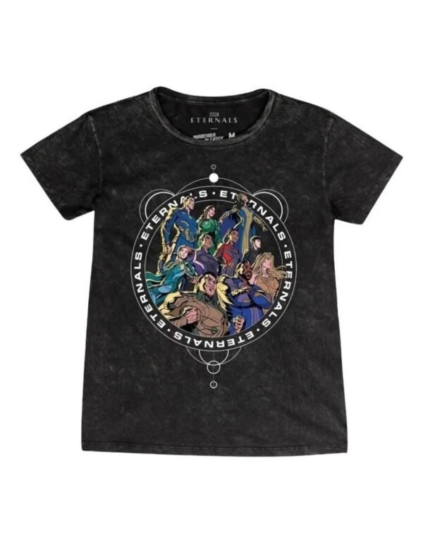 Playera Máscara De Látex Eternals Forever Mujer