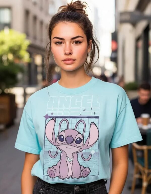 Playera Máscara De Látex Ángel Mujer Playera Máscara De Látex Ángel Mujer