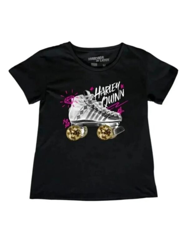 Playera Máscara De Látex Roller Quinn Mujer Playera Máscara De Látex Roller Quinn Mujer