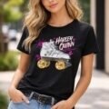 Playera Máscara De Látex Roller Quinn Mujer