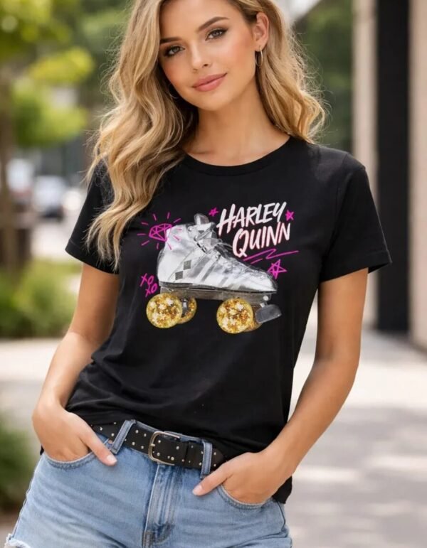 Playera Máscara De Látex Roller Quinn Mujer Playera Máscara De Látex Roller Quinn Mujer