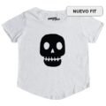 Playera Top Máscara De Látex La Calaca Mujer
