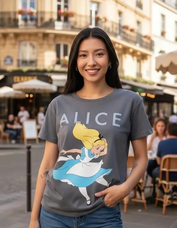 Playera Máscara De Látex Alice Mujer Playera Máscara De Látex Alice Mujer