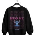 Pullover Máscara De Látex Disney Stitch Hug Me Mujer