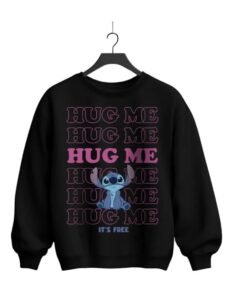 Pullover Máscara De Látex Disney Stitch Hug Me Mujer