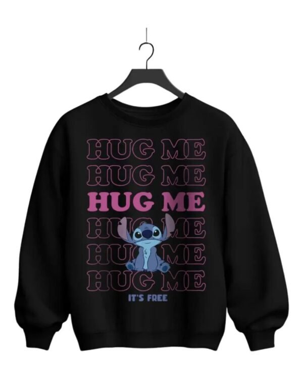 Pullover Máscara De Látex Disney Stitch Hug Me Mujer