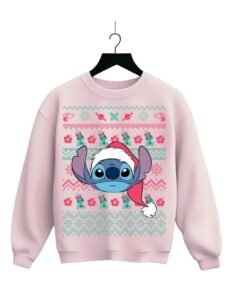 Pullover Máscara De Látex Stitch Ugly Mujer