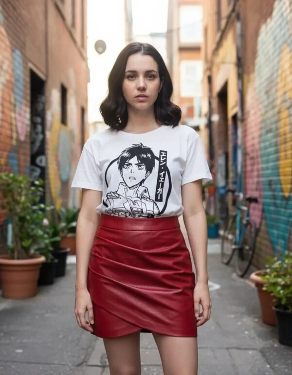 Playera Máscara De Látex Eren Mujer