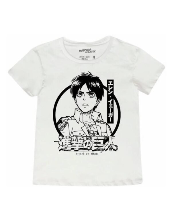 Playera Máscara De Látex Eren Mujer