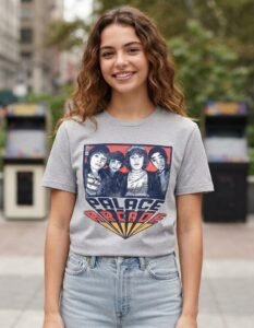 Playera Máscara De Látex Palace Arcade Mujer