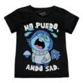 Playera Máscara De Látex Tristeza Mujer