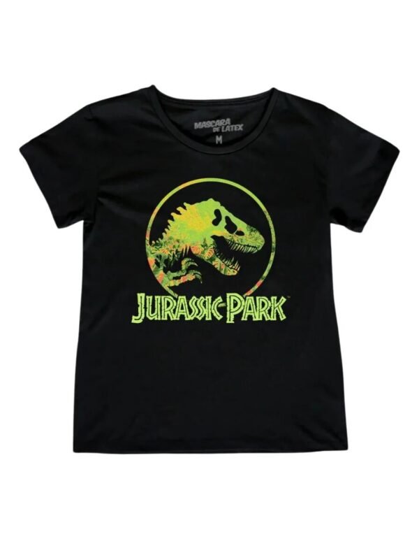 Playera Máscara De Látex T-rex Fósil Mujer