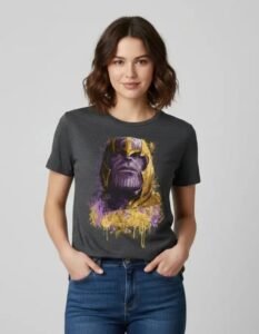Playera Máscara De Látex Mad Titan Mujer