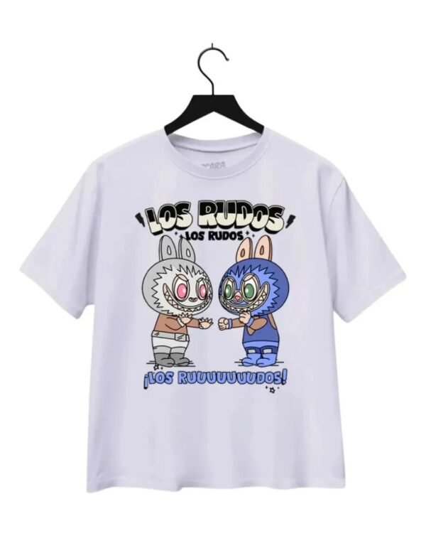Playera Máscara De Látex Los Rudos, Los Rudos Mujer