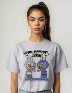 Playera Máscara De Látex Los Rudos, Los Rudos Mujer