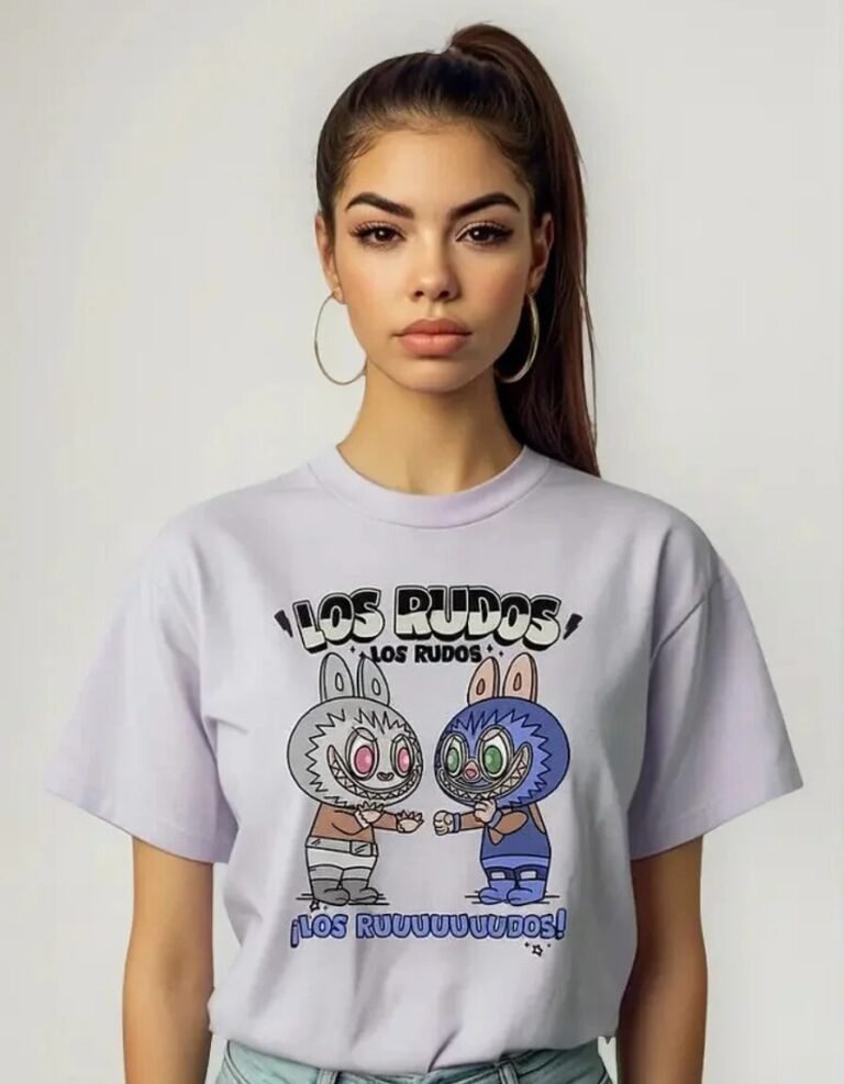 Playera Máscara De Látex Los Rudos, Los Rudos Mujer