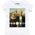 Playera Máscara De Látex Snap Gothic Mujer