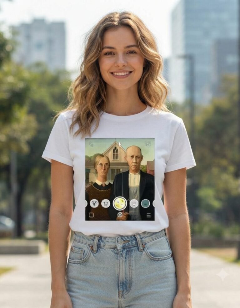 Playera Máscara De Látex Snap Gothic Mujer