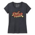 Playera Máscara De Látex Street Fighter Logo Mujer