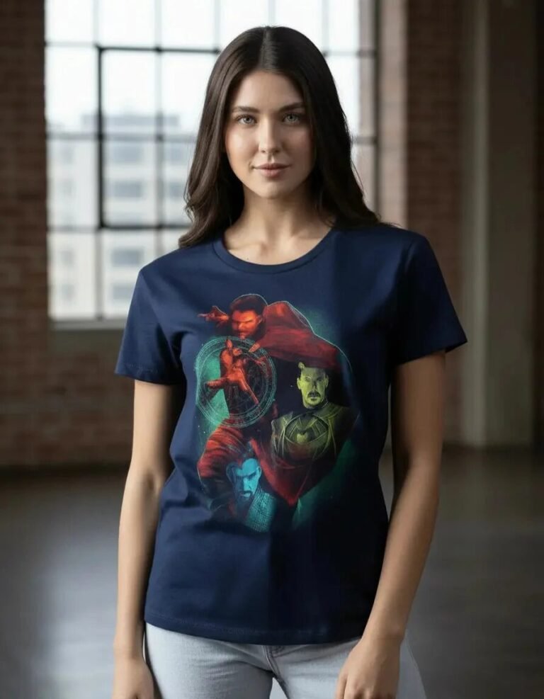 Playera Máscara De Látex Illusion Of Control Mujer